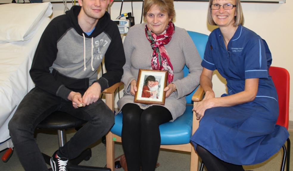 Derriford’s first born returns to the Maternity Unit to mark 21st